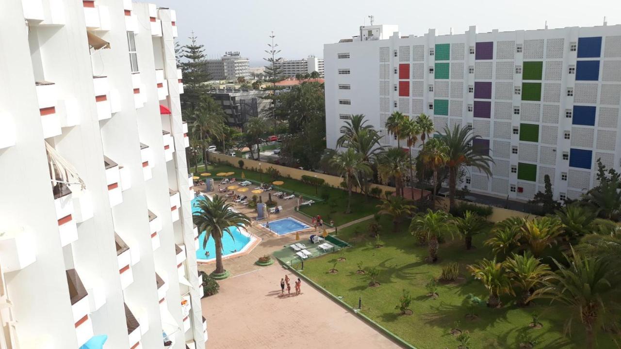 Penthouse In Playa Del Ingles With Lovely Viewアパートメント エクステリア 写真