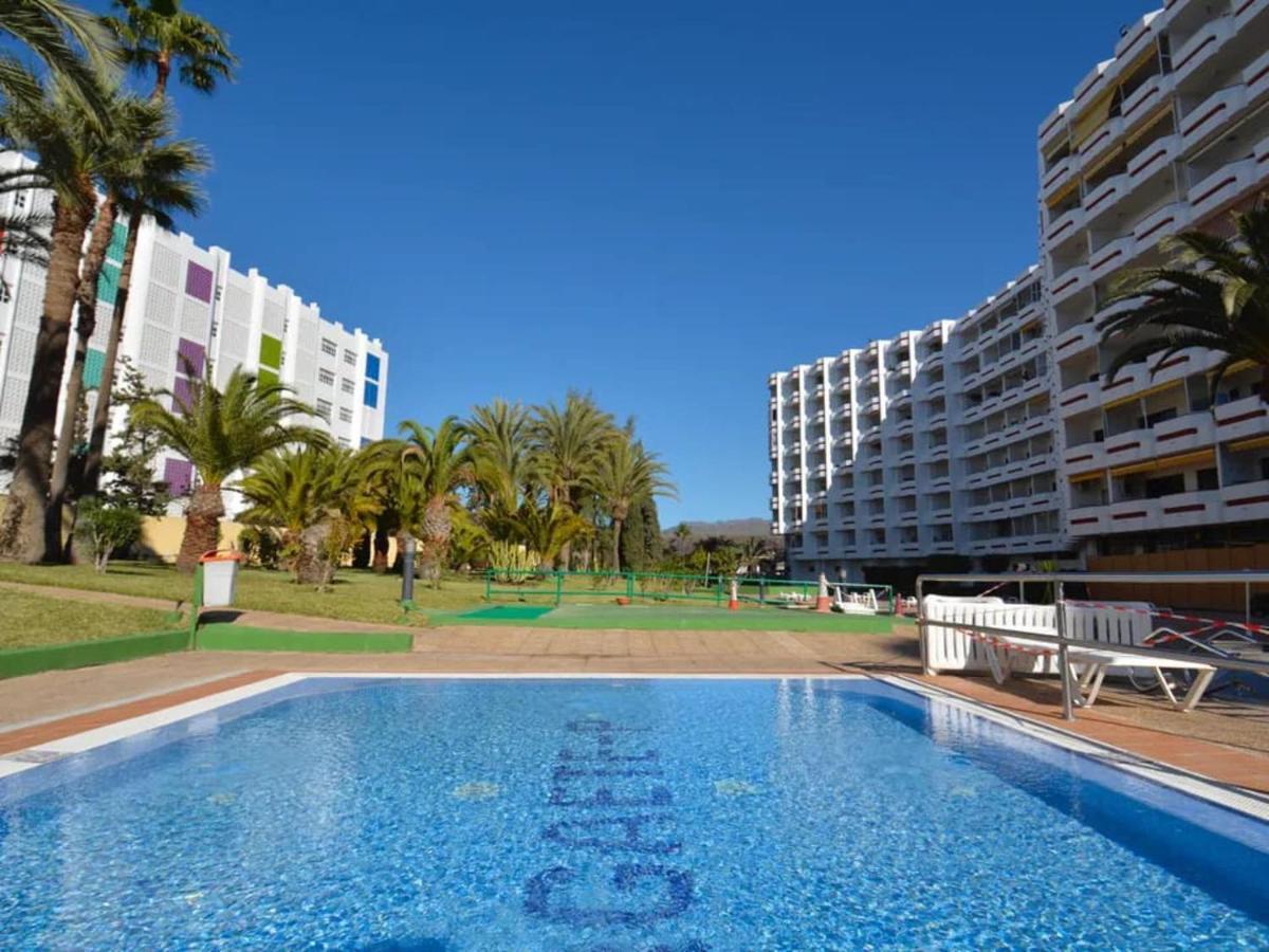 Penthouse In Playa Del Ingles With Lovely Viewアパートメント エクステリア 写真